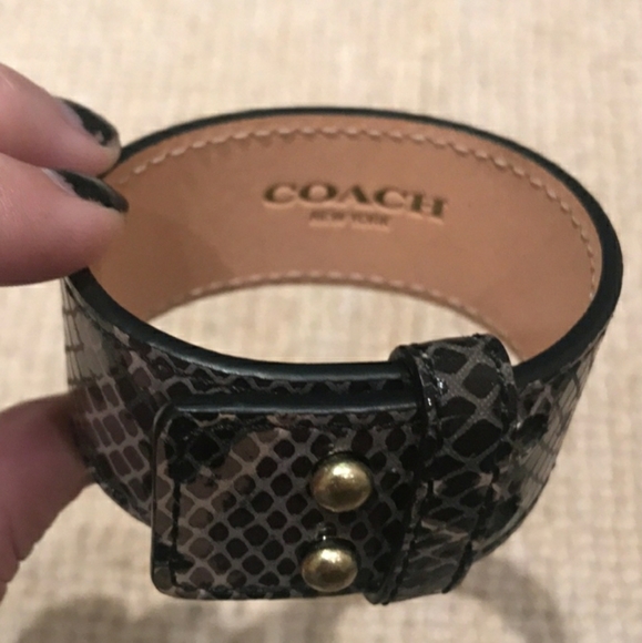 Coach Jewelry - Coach NWOT Leather Ciff Bracelets